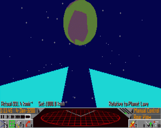 Frontier: Elite II Screenshot 21 (Atari ST)