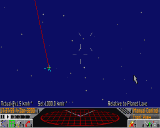 Frontier: Elite II Screenshot 22 (Atari ST)