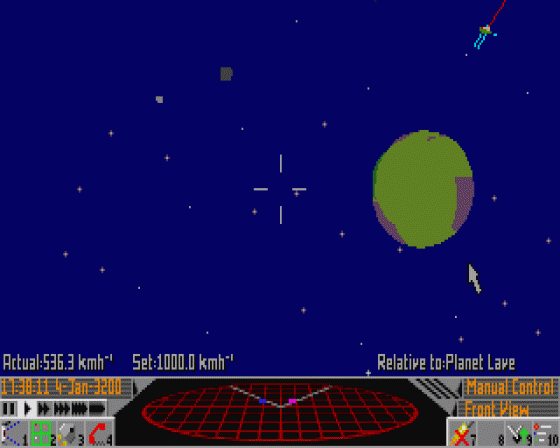 Frontier: Elite II Screenshot 23 (Atari ST)