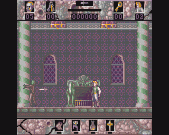 Horror Zombies from the Crypt Screenshot 5 (Atari ST)