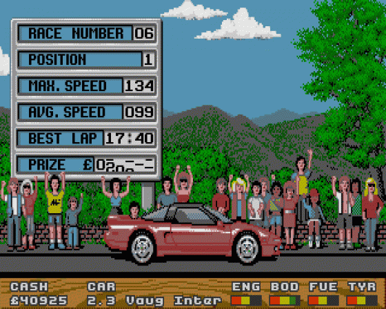 Super Cars Screenshot 17 (Atari ST)