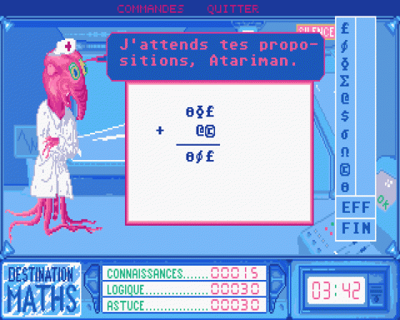 Destination Maths CE1/CE2 Screenshot 7 (Atari ST)