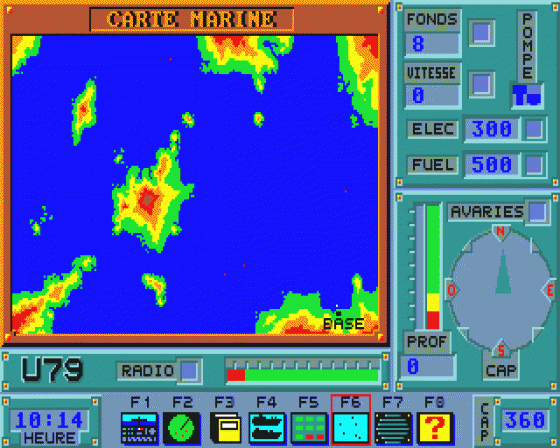 Blue War Screenshot 6 (Atari ST)