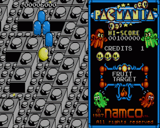 Pac-Mania Screenshot 9 (Atari ST)