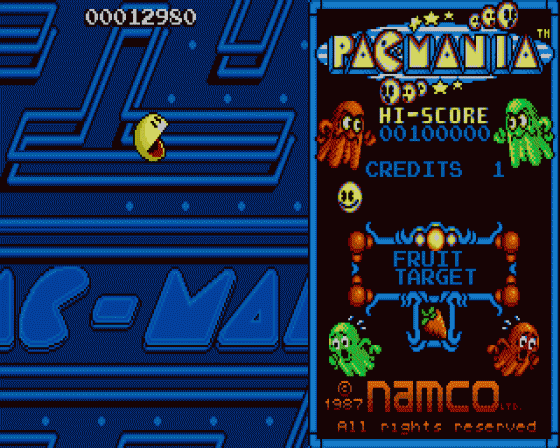 Pac-Mania Screenshot 15 (Atari ST)