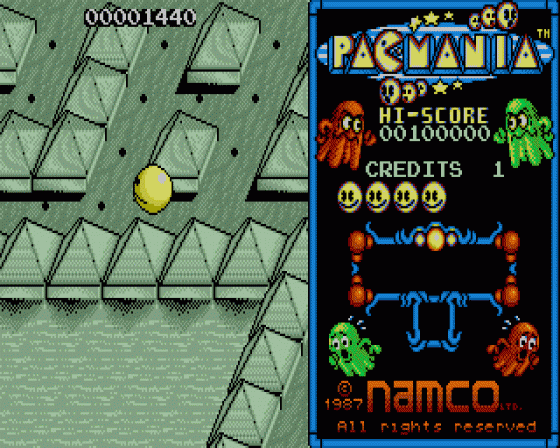 Pac-Mania Screenshot 17 (Atari ST)