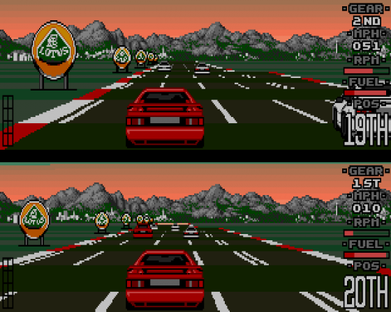 Lotus Esprit Turbo Challenge Screenshot 15 (Atari ST)