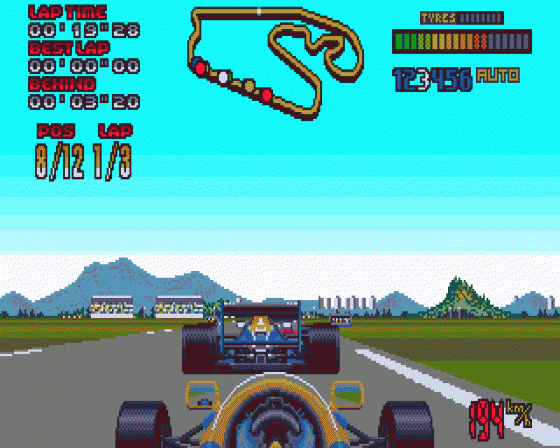 Nigel Mansell's World Championship Screenshot 11 (Atari ST)