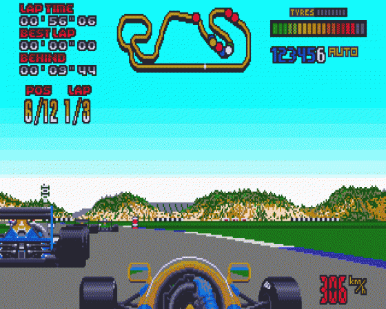 Nigel Mansell's World Championship Screenshot 13 (Atari ST)