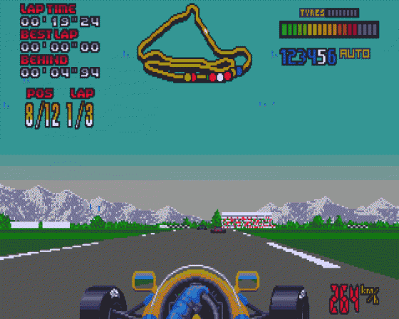 Nigel Mansell's World Championship Screenshot 21 (Atari ST)