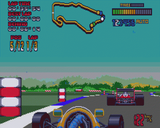 Nigel Mansell's World Championship Screenshot 23 (Atari ST)