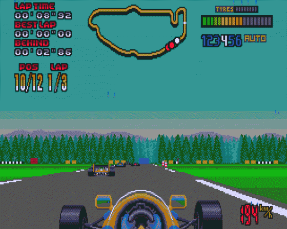 Nigel Mansell's World Championship Screenshot 25 (Atari ST)