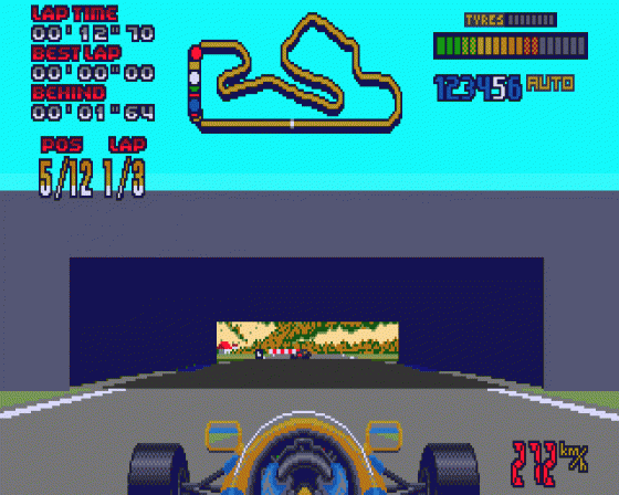 Nigel Mansell's World Championship Screenshot 33 (Atari ST)