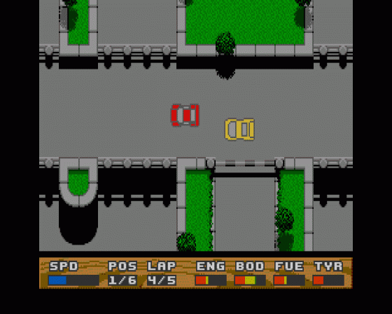 Super Cars Screenshot 21 (Atari ST)