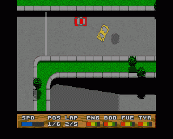 Super Cars Screenshot 28 (Atari ST)