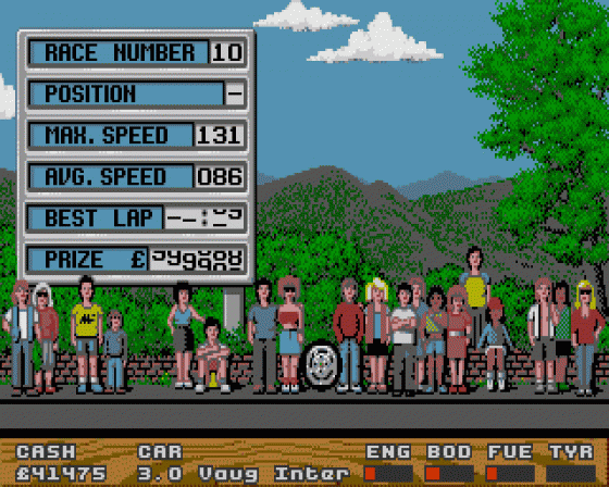 Super Cars Screenshot 30 (Atari ST)