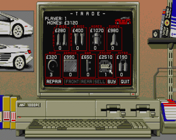 Super Cars II Screenshot 23 (Atari ST)