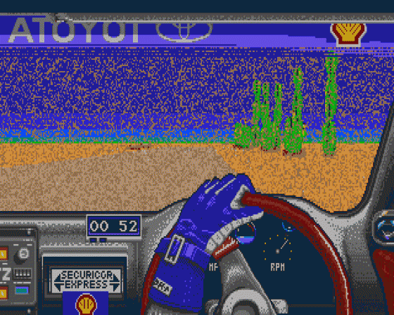 Toyota Celica GT Rally Screenshot 10 (Atari ST)