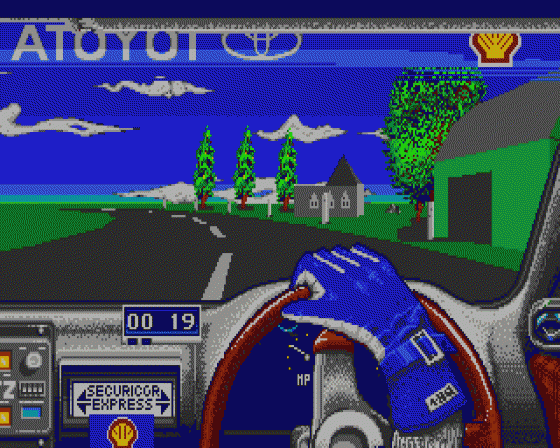 Toyota Celica GT Rally [preview] Screenshot 5 (Atari ST)