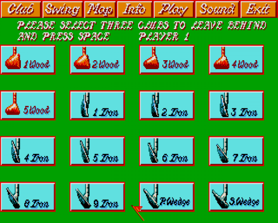 Ultimate Golf Screenshot 6 (Atari ST)