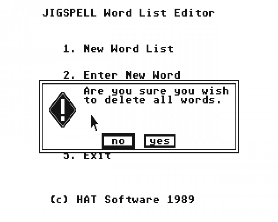 Jigspell Screenshot 9 (Atari ST)