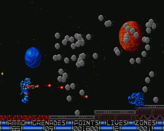 Exolon Screenshot 5 (Atari ST)