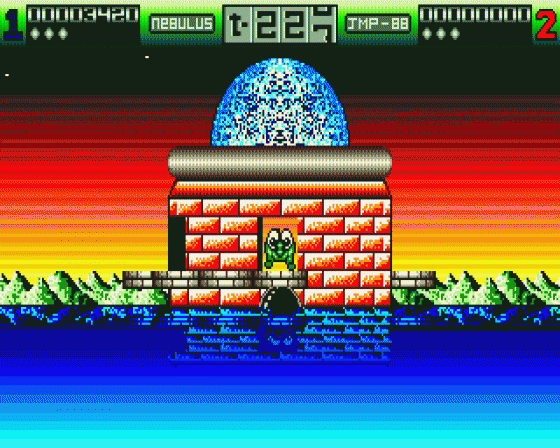 Nebulus Screenshot 7 (Atari ST)