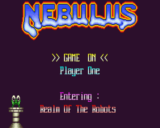 Nebulus Screenshot 11 (Atari ST)