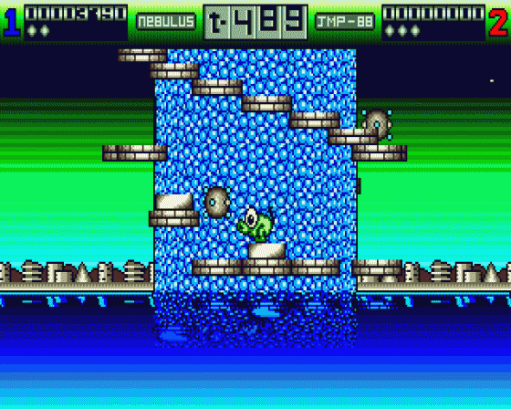 Nebulus Screenshot 12 (Atari ST)