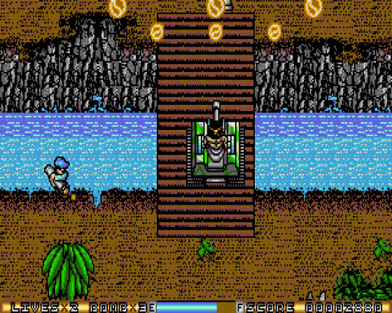 Blazing Thunder Screenshot 12 (Atari ST)