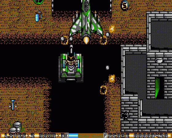 Blazing Thunder Screenshot 14 (Atari ST)