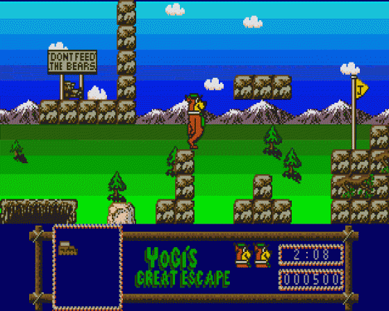 Yogi's Great Escape Screenshot 7 (Atari ST)