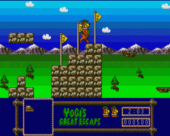 Yogi's Great Escape Screenshot 8 (Atari ST)