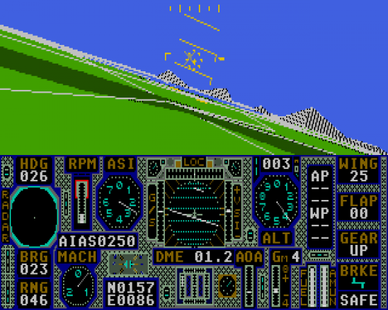 Proflight 1.1 Screenshot 5 (Atari ST)