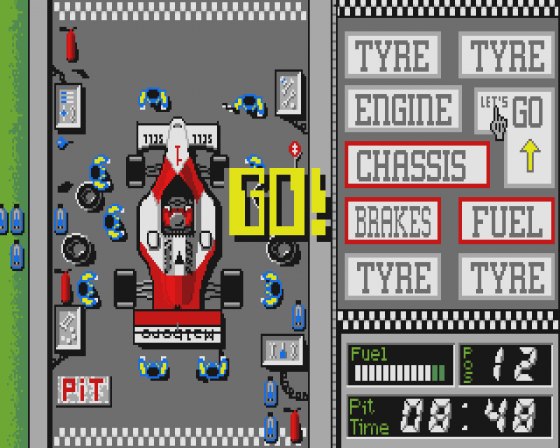 F1 GP Circuits [Unreleased] Screenshot 11 (Atari ST)