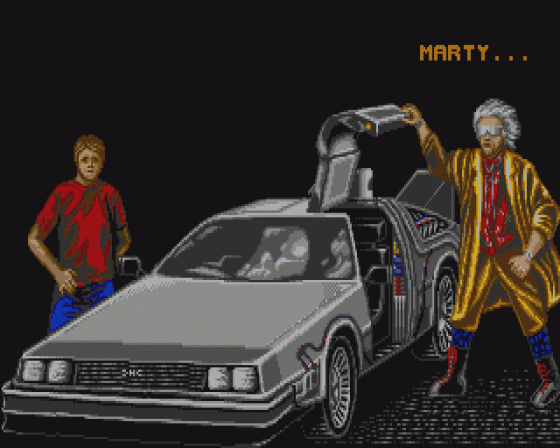 Back to the Future II Screenshot 5 (Atari ST)