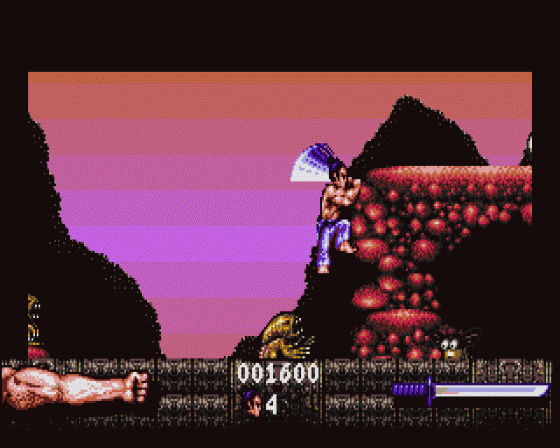 First Samurai Screenshot 12 (Atari ST)