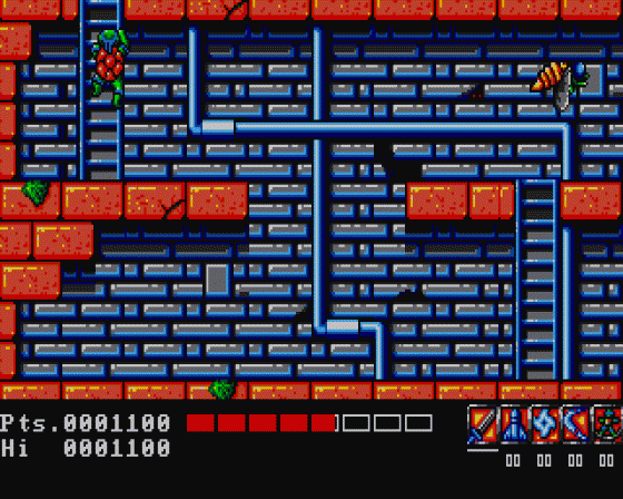 Teenage Mutant Hero Turtles Screenshot 11 (Atari ST)