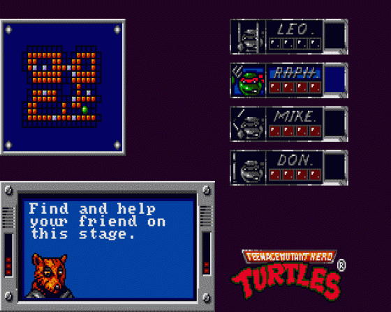 Teenage Mutant Hero Turtles Screenshot 16 (Atari ST)