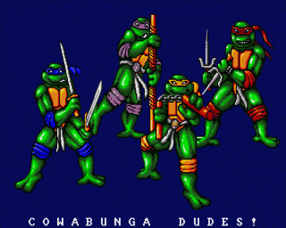 Tortues Ninja Screenshot 7 (Atari ST)