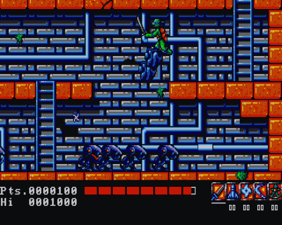 Tortues Ninja Screenshot 9 (Atari ST)