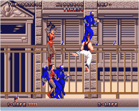 Bad Dudes Vs. Dragon Ninja Screenshot 6 (Atari ST)