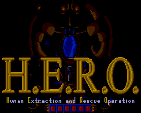 HERO: Human Extraction & Rescue Operation Screenshot 7 (Atari ST)