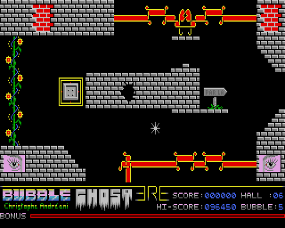 Bubble Ghost Screenshot 5 (Atari ST)