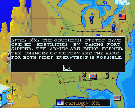 North And South Screenshot 11 (Atari ST)