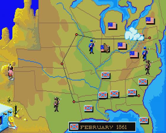 North And South Screenshot 12 (Atari ST)