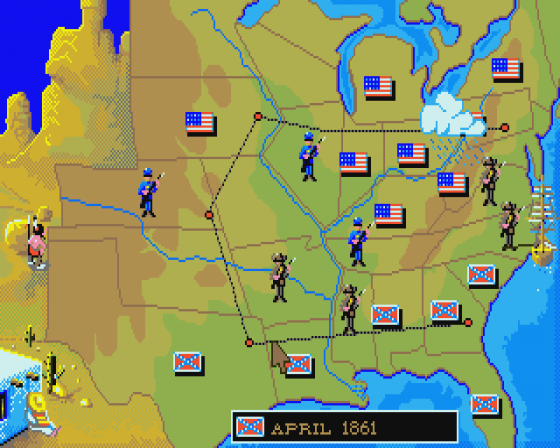 North And South Screenshot 13 (Atari ST)