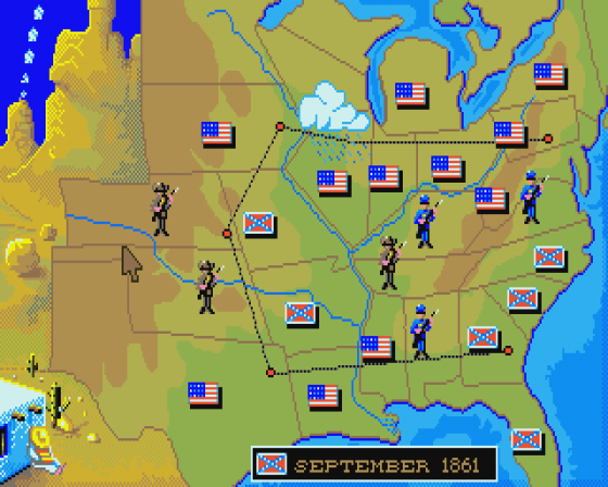 North And South Screenshot 16 (Atari ST)