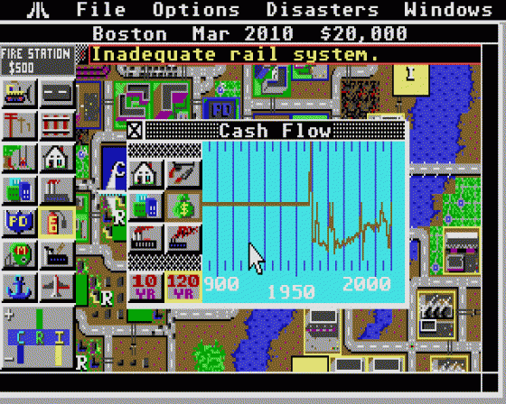 Sim City Screenshot 7 (Atari ST)