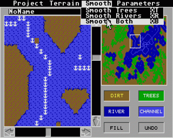 Sim City: Terrain Editor Screenshot 6 (Atari ST)